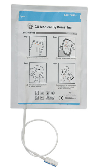 ELECTRODES ADULTE POUR DSA - DEF-I AMBULANCIER